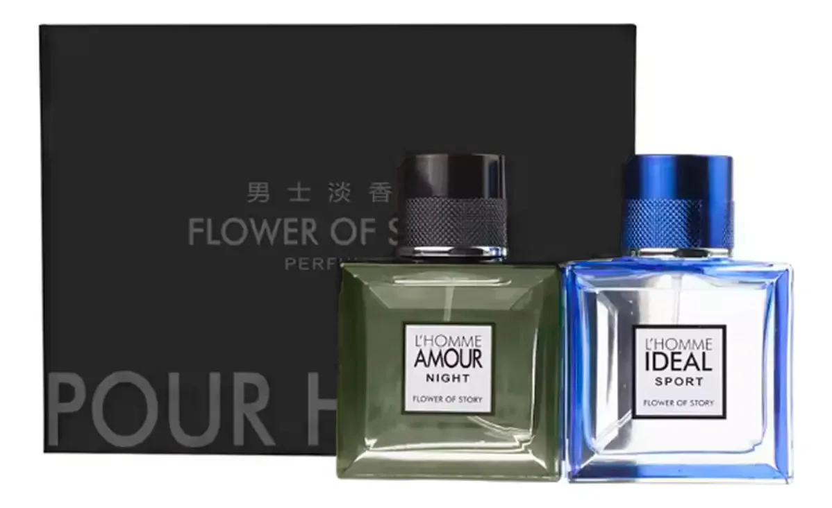 Conjunto de fragrâncias corporais masculinas masculinas, volume unitário de perfume corporal, 50 ml