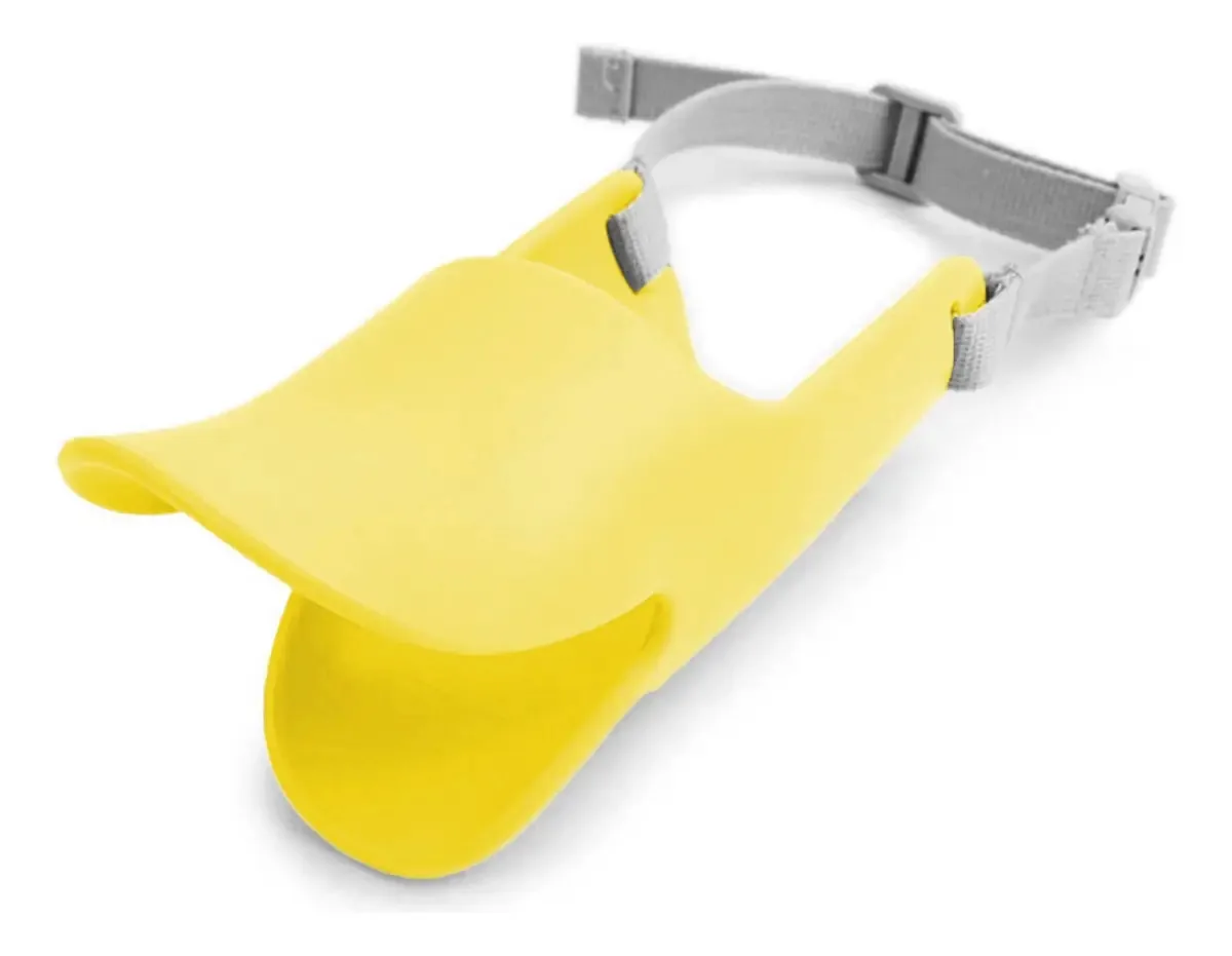 Protetor Muzzle Dog Silicone Soft Small Breeds Large Color Ab