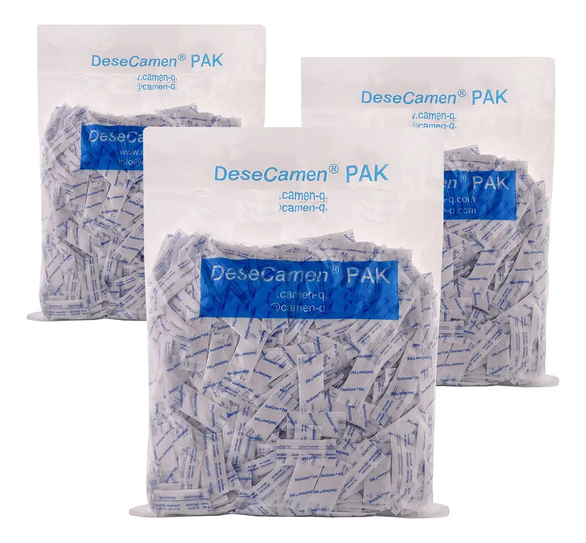 Gel de sílica 0,5 g - 6.000 unidades (meio grama) Gel de sílica - Desicamen
