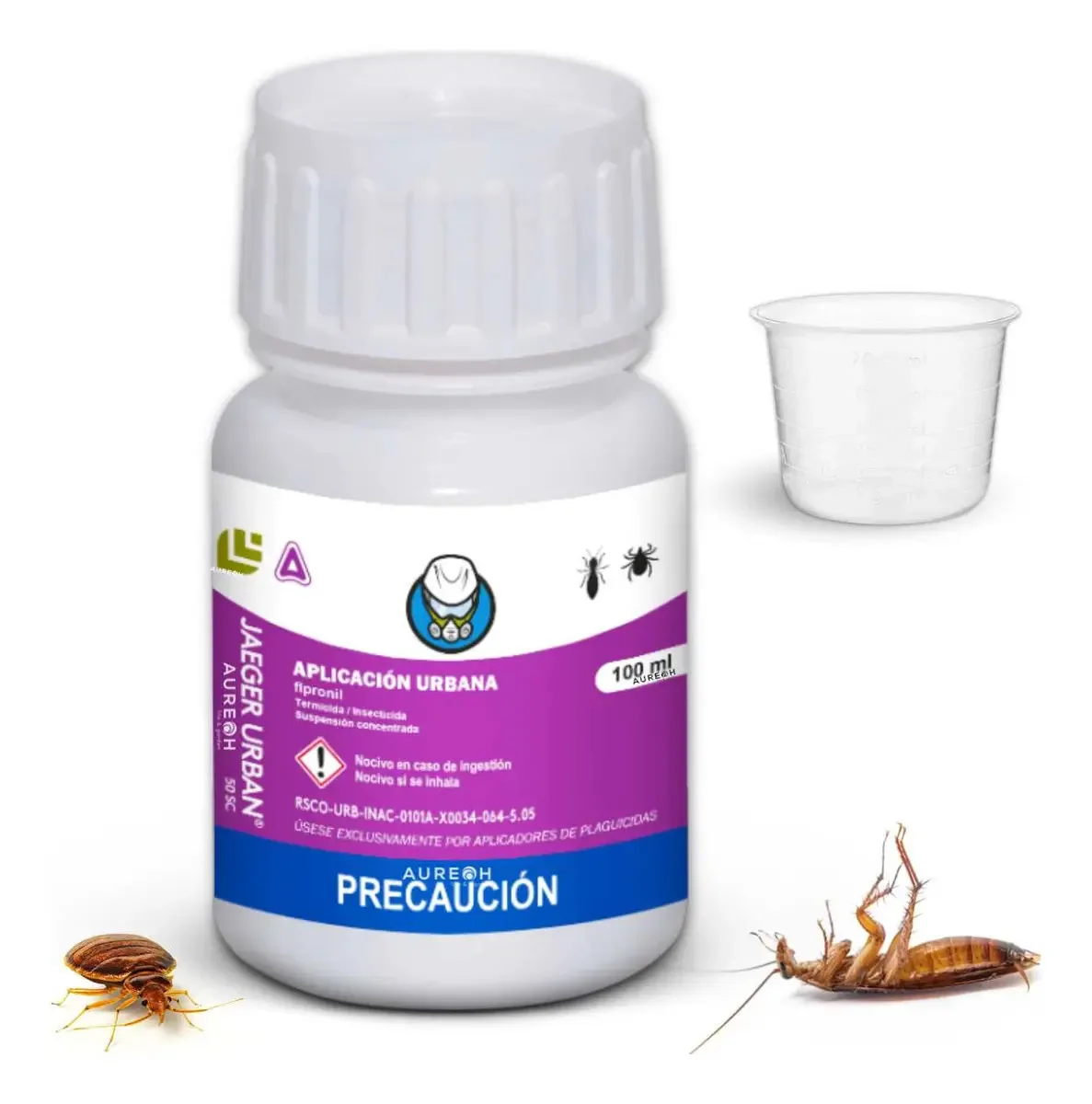 Jaeger Urban Flow 100ml, termicida concentrado inodoro e inseticida fipronil