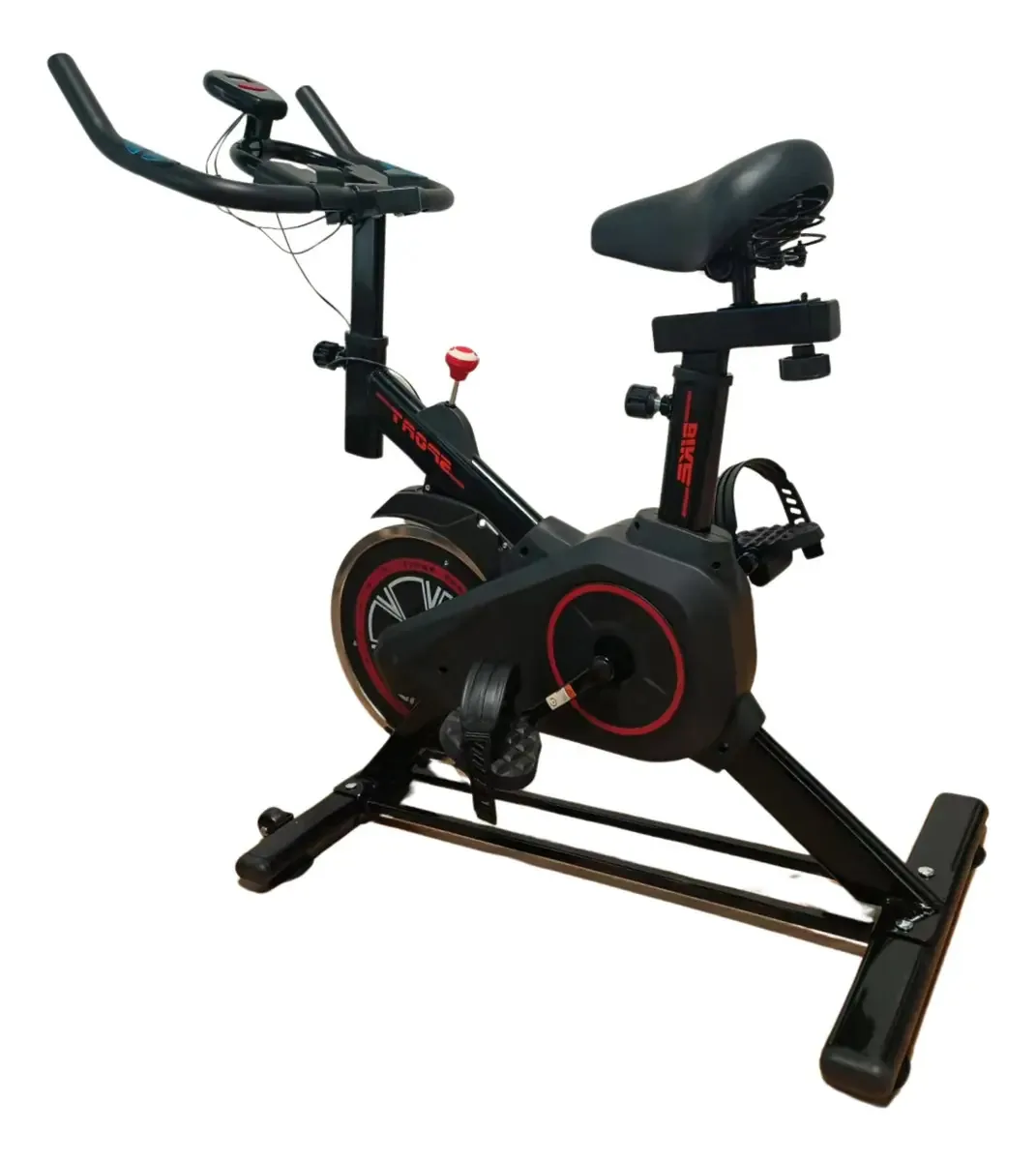 Bicicleta ergométrica dobrável K-Fit BICICLETAS ESTÁTICAS R6881 cor preto