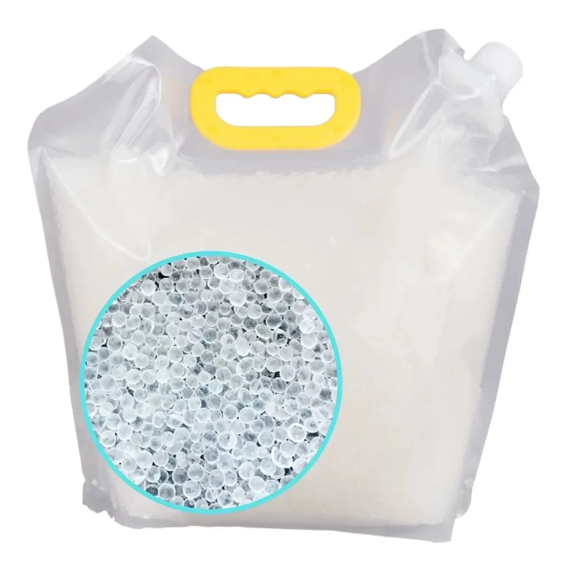Gel de sílica branca a granel · 4,5 kg
