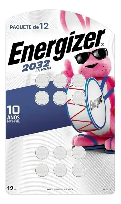Energizer Lítio 12 Pilhas Cr2032 3v