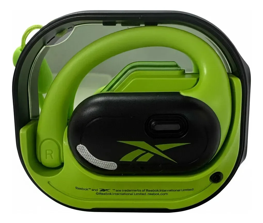 Aparelhos auditivos Reebok Motion verde limão