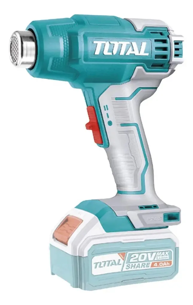 Pistola de calor sem fio azul claro total de 20 V