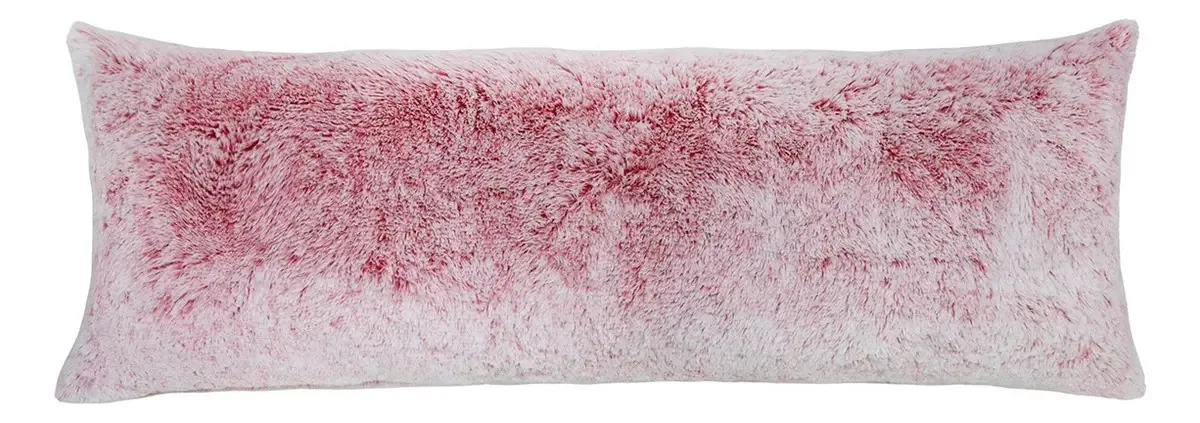 Almofada de gravidez grande e macia preenchida com rosa