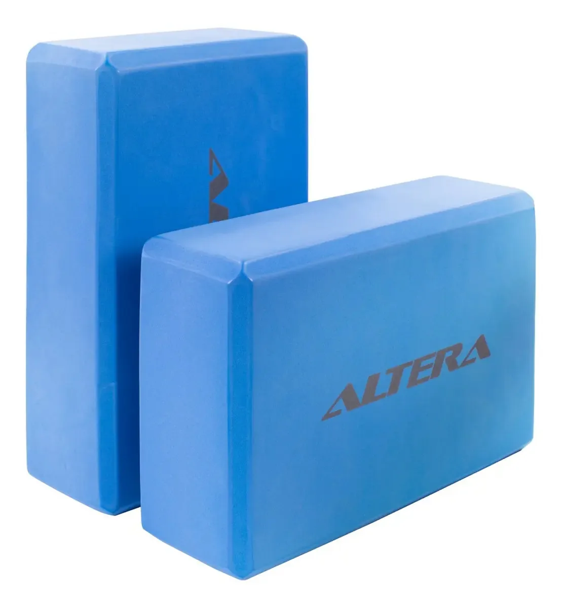 Conjunto de blocos de ioga, 2 peças, Altera Pilates, Fitness Training, cor azul