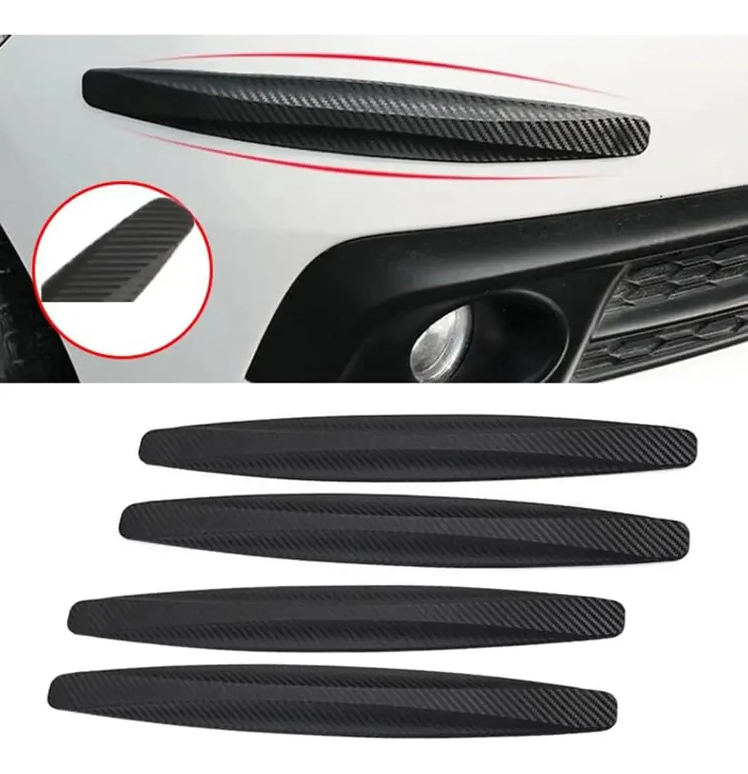 Protetor Universal de Para-choque para Carro 4pcs Borracha