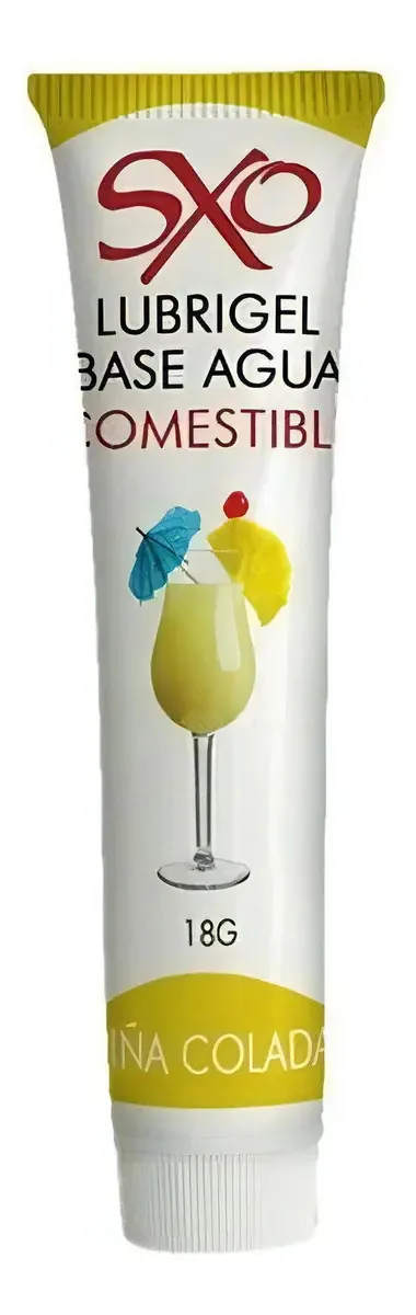 Lubrificantes Base Água Lubrigel Sxo Comestível Piña Colada