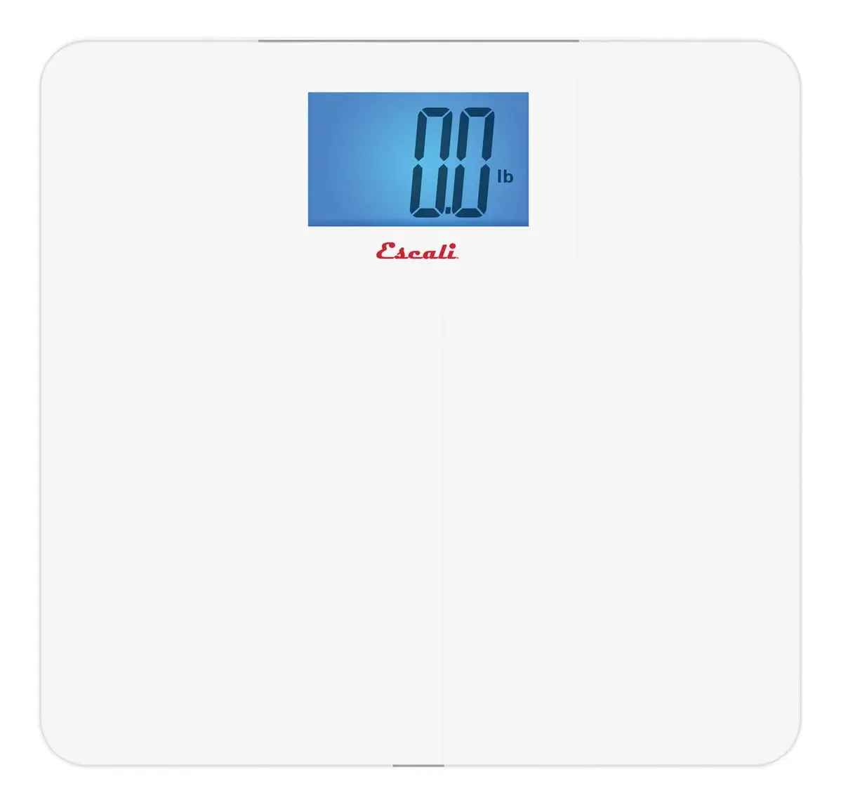 Escali HC225w 255kg em capacidade. Escala de peso corporal branca
