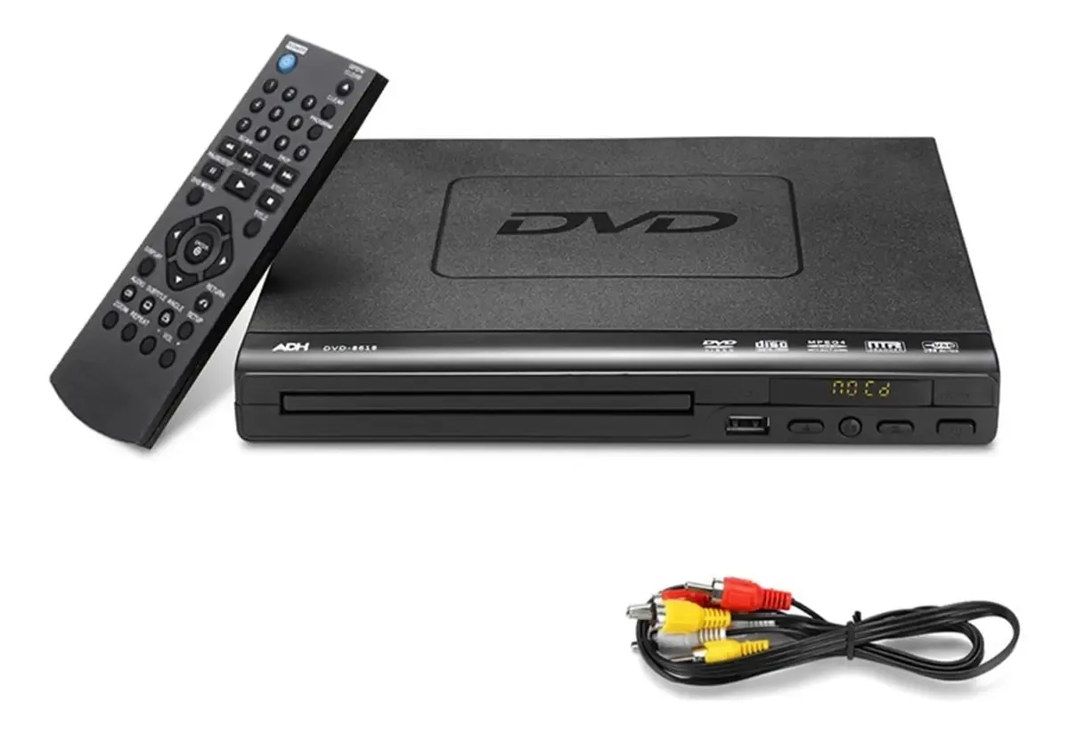 Sweper 1080p Completo DVD HD Leitor Multimídia Digital Televisor Suporte DVD USB Vídeo/DVD+RW/CD Áudio/VCD/JPEG/MP3/Sistema de Cinema em Casa do Disco