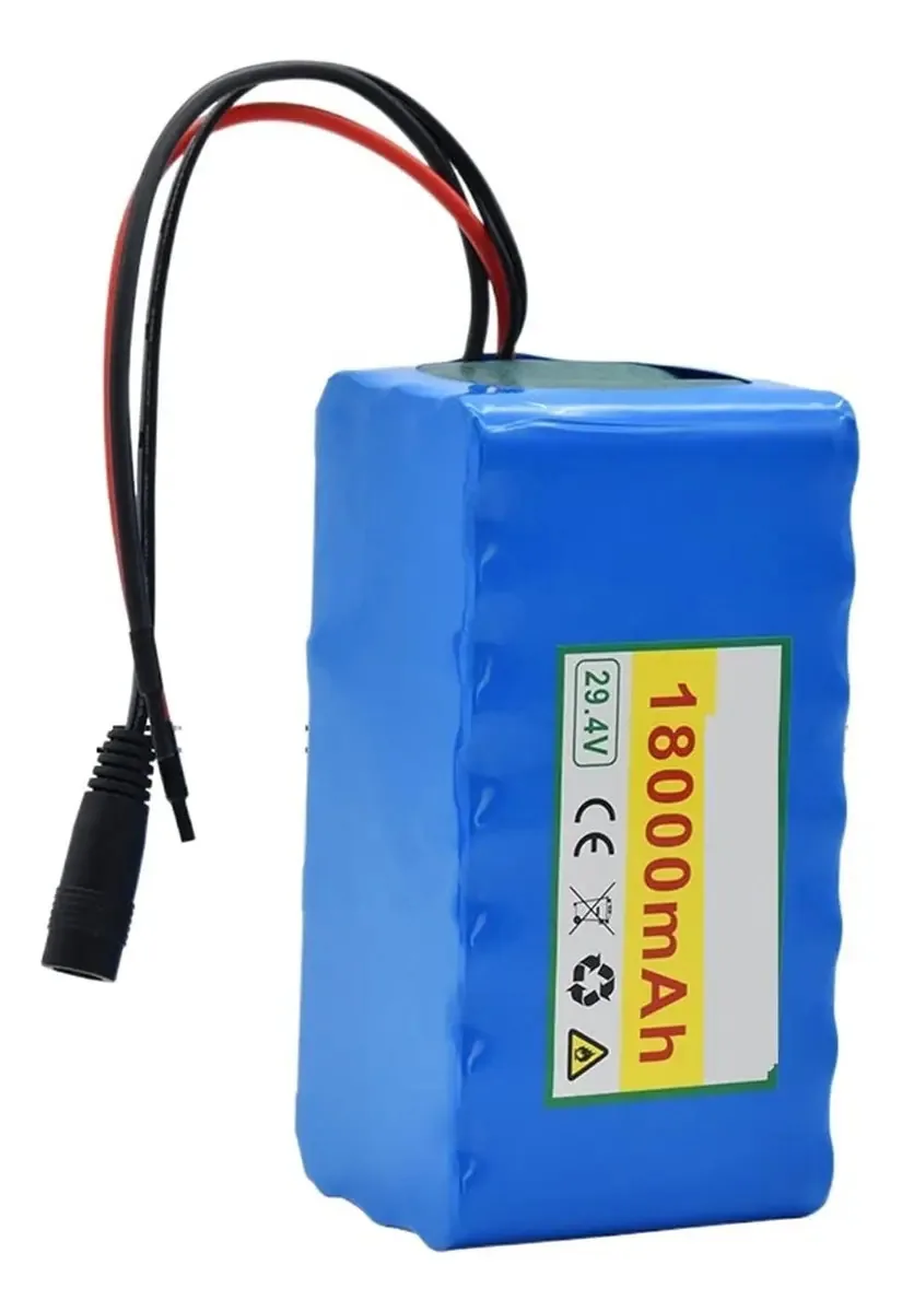 Equalizador de Bateria Balanceador de Bateria, 7s3p 29.4v 18 Ah Battery Battery Pack Com 1 8ah BMS Balanceado Para Cadeira de Rodas Elétrica Para Scooter Para Bicicletas Para Veículos Recreativos, S