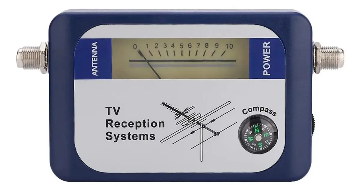 Zundu Satellite Finders Mini DVB-t Finder Antena Digital Terrestre Antena de TV Detector de Medidor de Força de Sinal para ajustar a antena parabólica