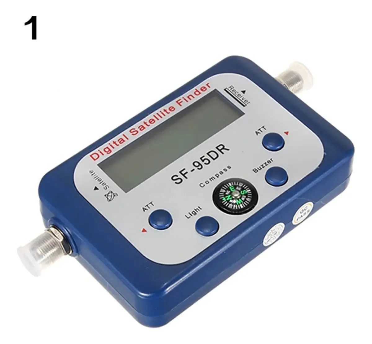 Localizador de Satélite Digital ZUNDU SF-95DR, Medidor de Sinal para Antena Parabólica