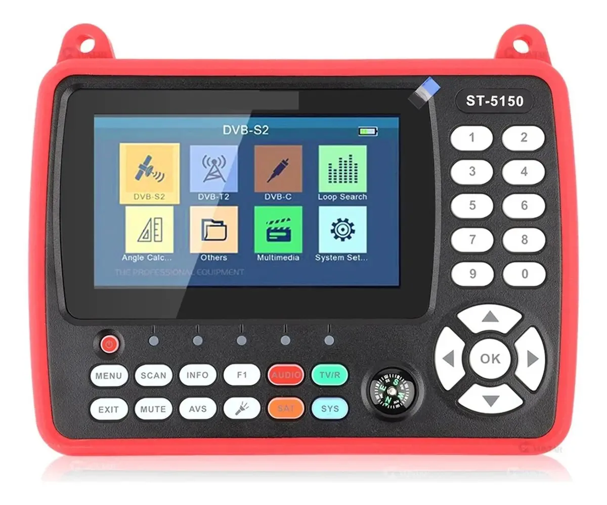 Localizador De Satélite Sat Link 5150dvb-s2/t2/chd Satellite