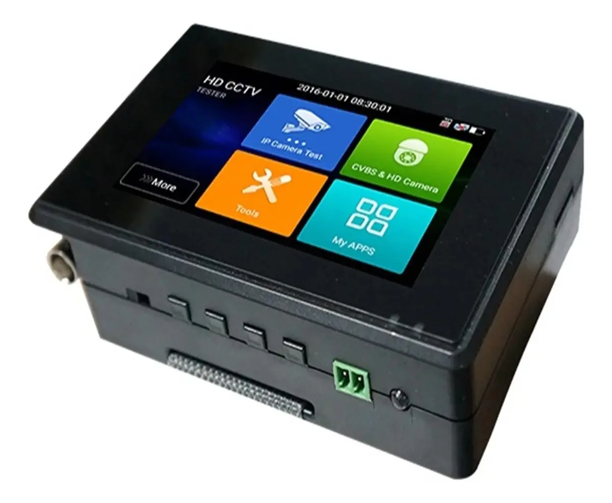 Monitor de Testador de Cctv, Testador de Cctv Monitor Câmara Ip 8mp Ahd Tvi Cvi Cvbs Testador de Cctv Monitor Controlador Ptz Testador Rápido Ipc Poe Ipc1800adh Plus