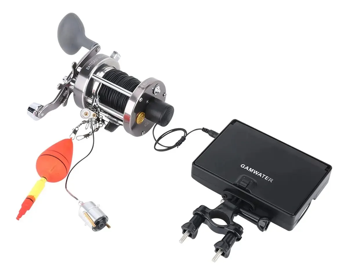 Câmera de Pesca Subaquática, Monitor de 4.3'' 100 0tvl Localizador de Pesca Câmera de Pesca Subaquática 180 Graus Câmera de Carretel de Mar Localizador de Pesca com Gancho de Pesca para Pesca de...