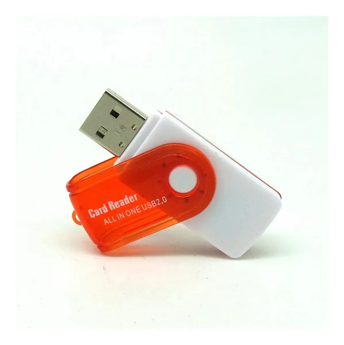 Adaptador USB 2.0 tudo-em-um para cartões SD, Tf e Micro Sd