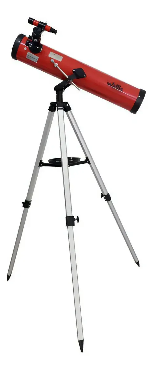 Telescópio refletor Wallis com suporte Altazimuth 700x76