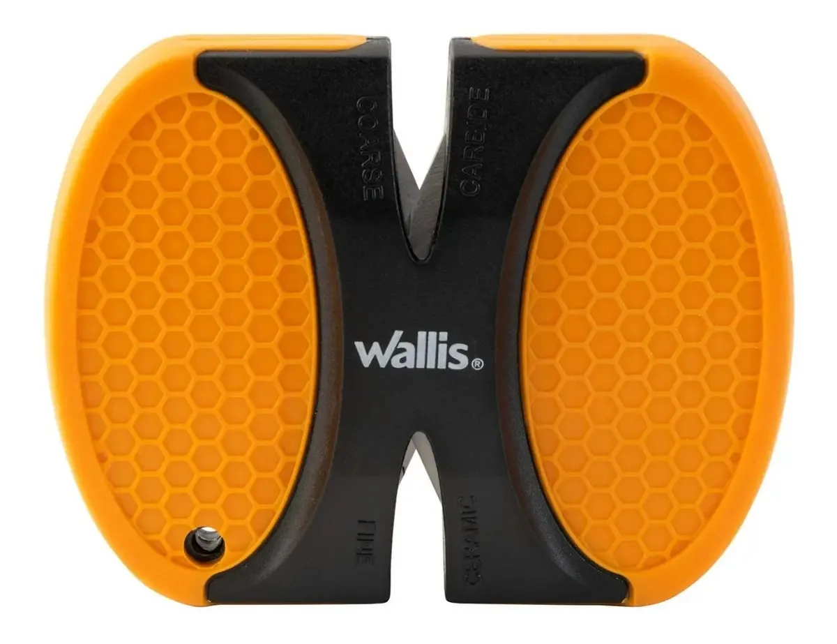 Afiador Wallis para facas/facas laranja claro