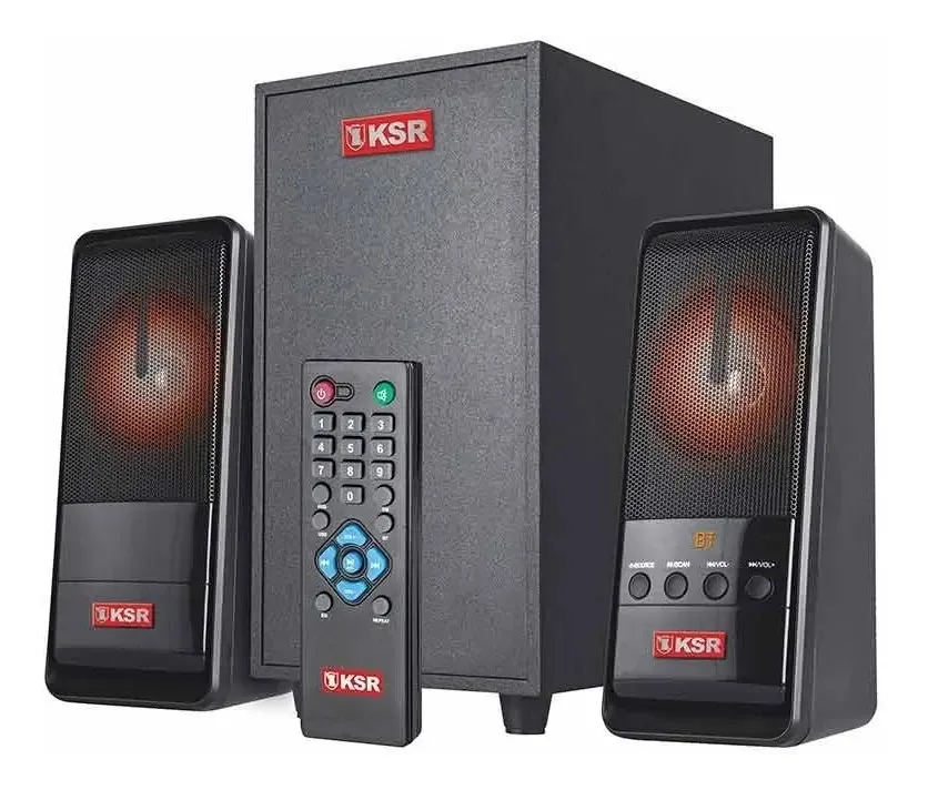 Alto-falantes de home theater com som surround Bluetooth 2.1