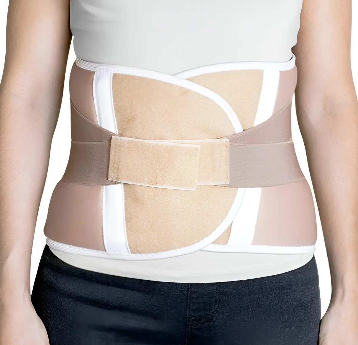 Cintura sacrolombar reforçada Slim Fit, tamanho Xxg