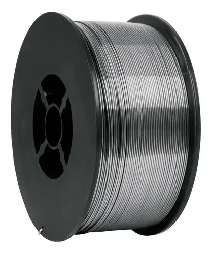 Bobina de microfios tubular de 1 kg, sem gás, frequência de cor cinza B13750:60 Hz