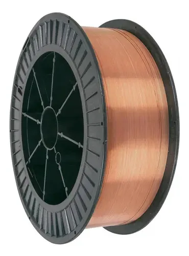 Bobina de gás de microfio Truper 13752 em ouro escuro (gmaw) de 5 kg