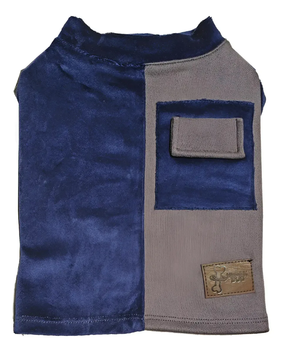 Camisola Urban Dog Khan Blue para 3 cães