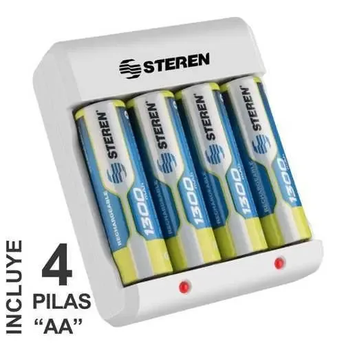 Carregador de pilhas Steren CRG-015