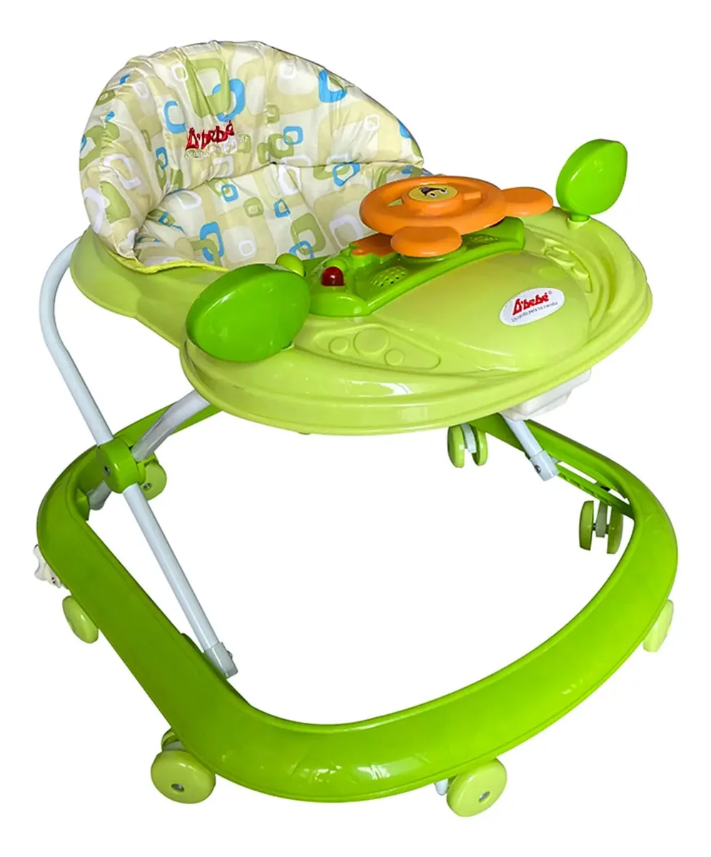 Andador D'bebé Piccola musical cor verde