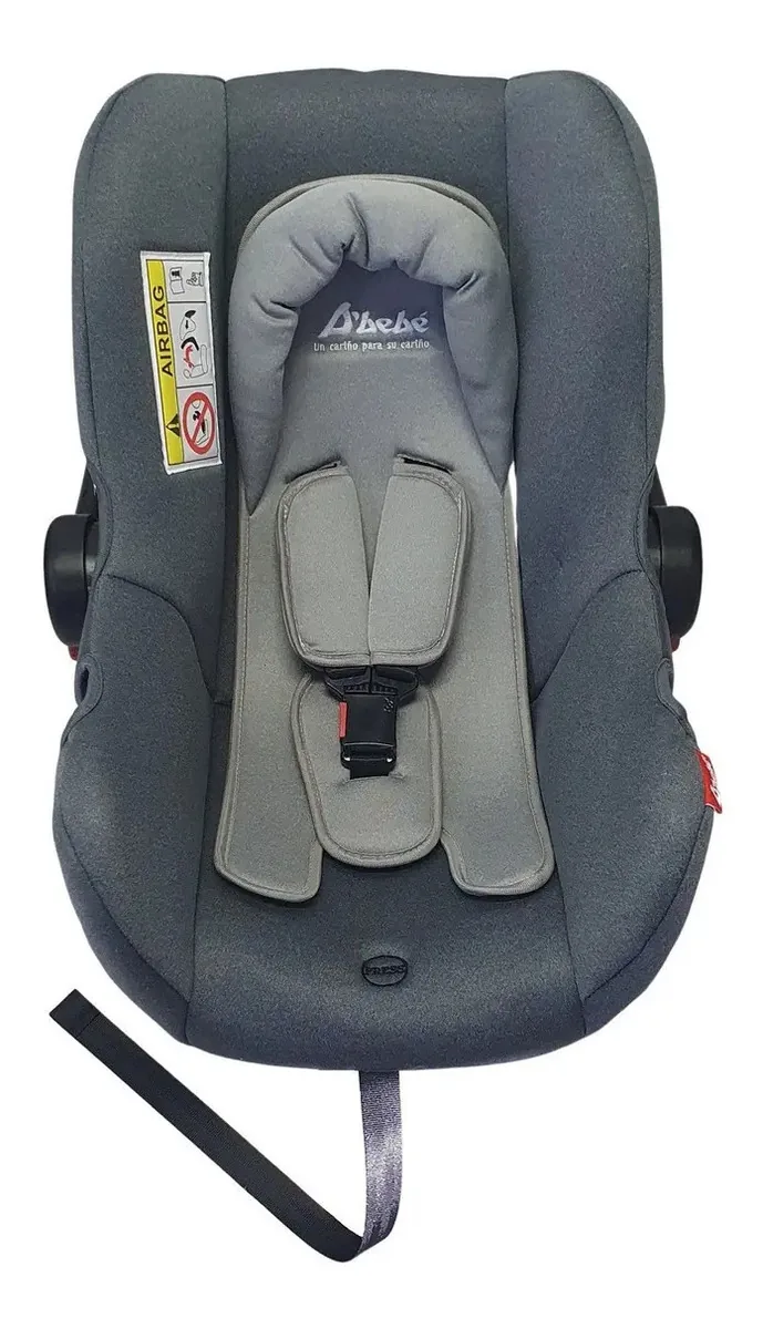 Bebê conforto D'bebé Mai Travel cinza