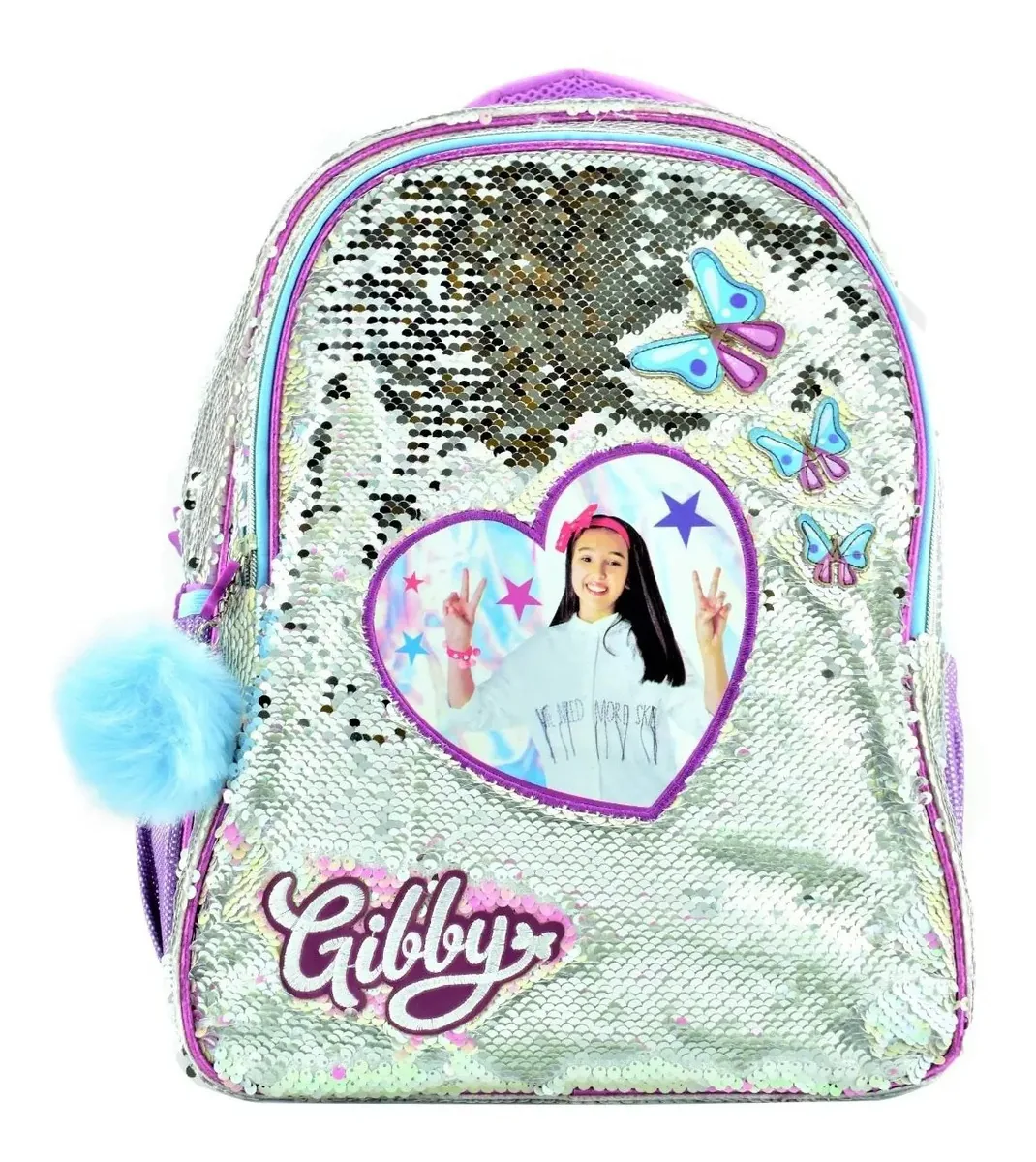 Mochila de lantejoulas reversível Gibby Primary Atm