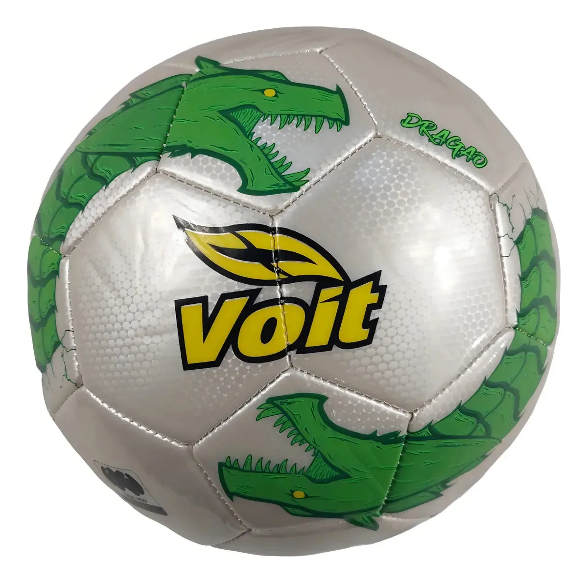 Bola de futebol verde Voit Dragon 5 Mix