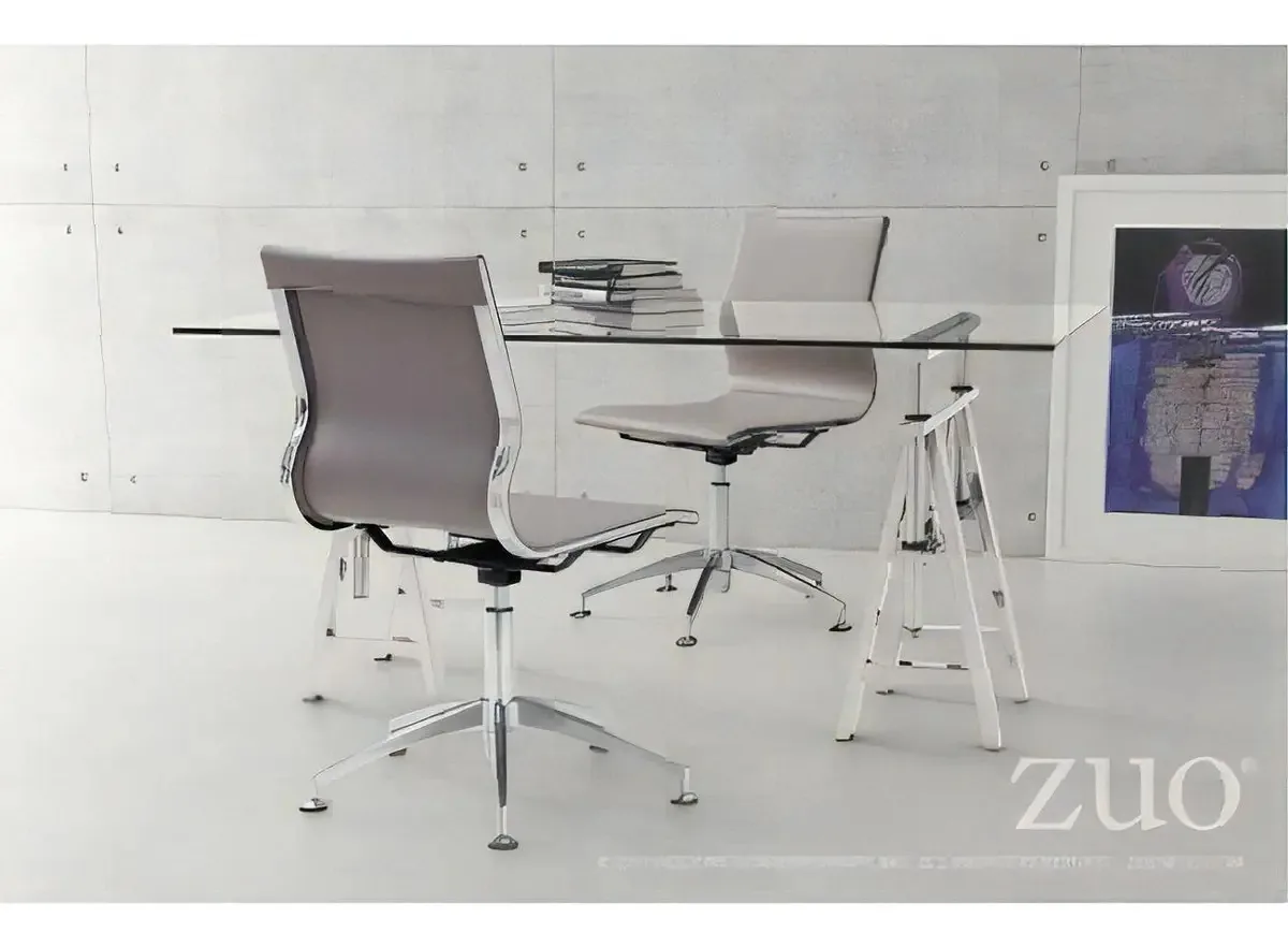 Cadeira de escritório Haus Glider cinza