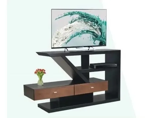 Mesa de TV de Bangladesh - Móveis Chocolate And Nogal Këssa