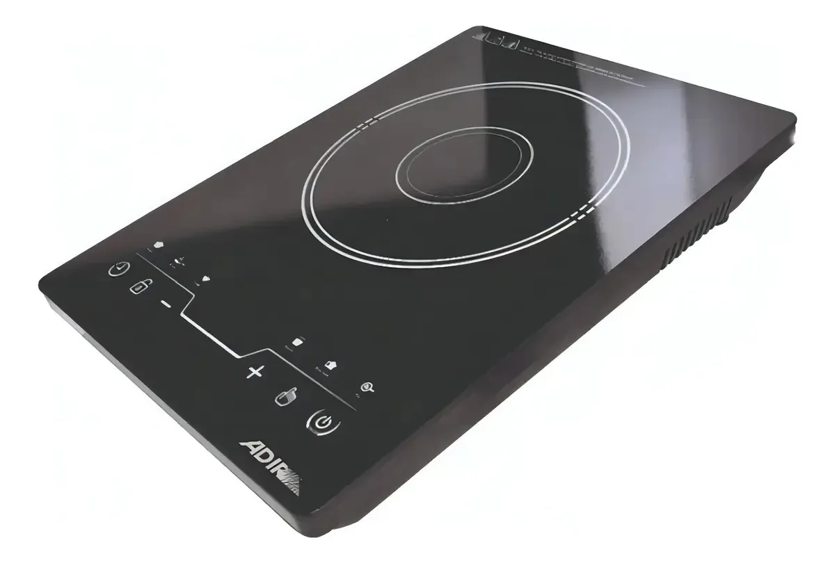 Fogão cooktop - Adir 1307 cor cinza-escuro - 1 queimador