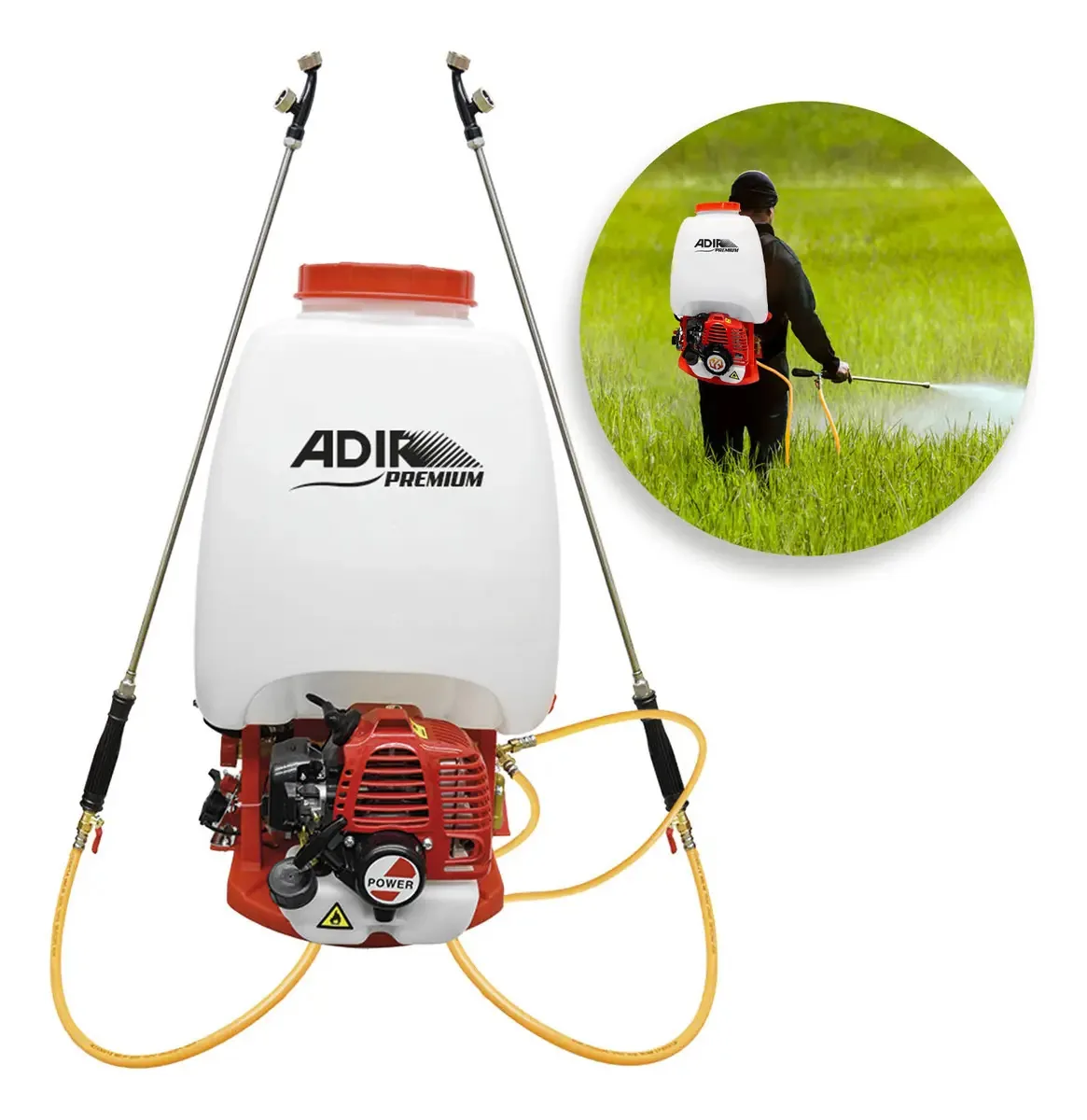 Fumigador de motor a gasolina Adir 9224 26cc