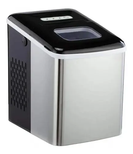 Máquina de gelo Record Im2101 Cor Prata, Preto