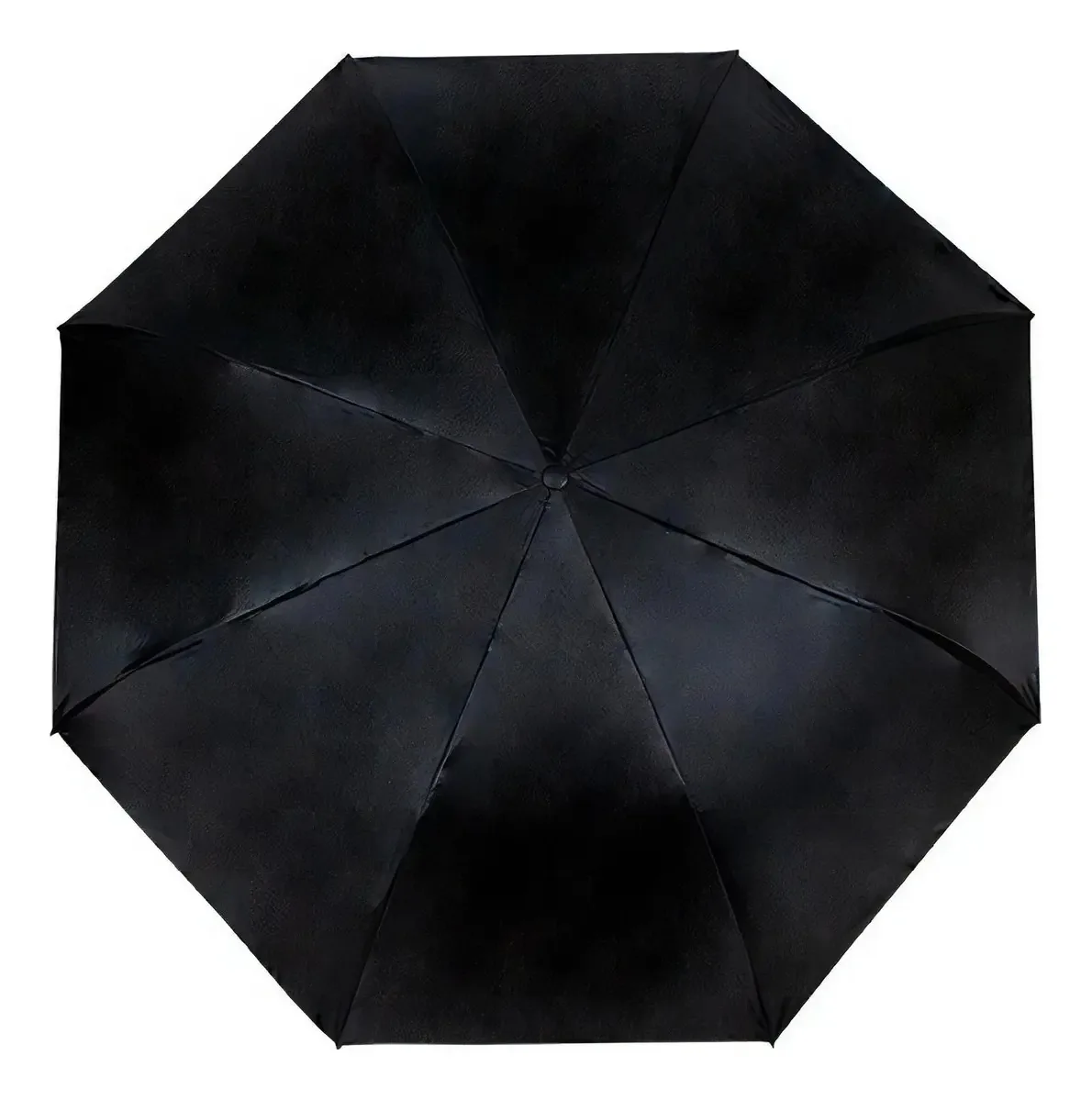 Guarda-chuva de bolso semiautomático preto Filtrouv