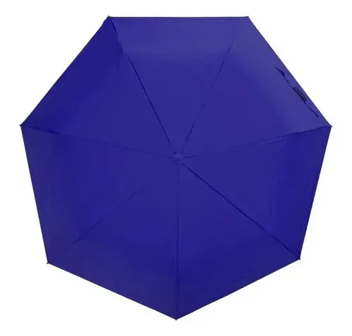 Guarda-chuva automático, guarda-chuva resistente ao bolso, filtro UV, cor azul