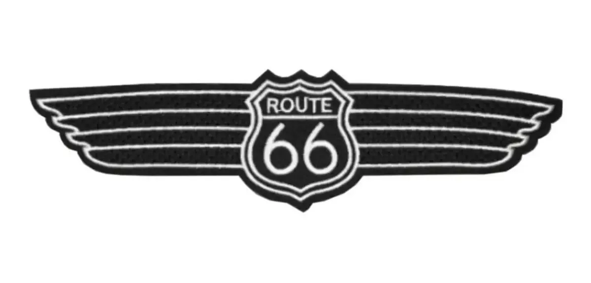 Patch para motocicletas Heavy Duty USA, Mxrue-001, 1 patch, vermelho
