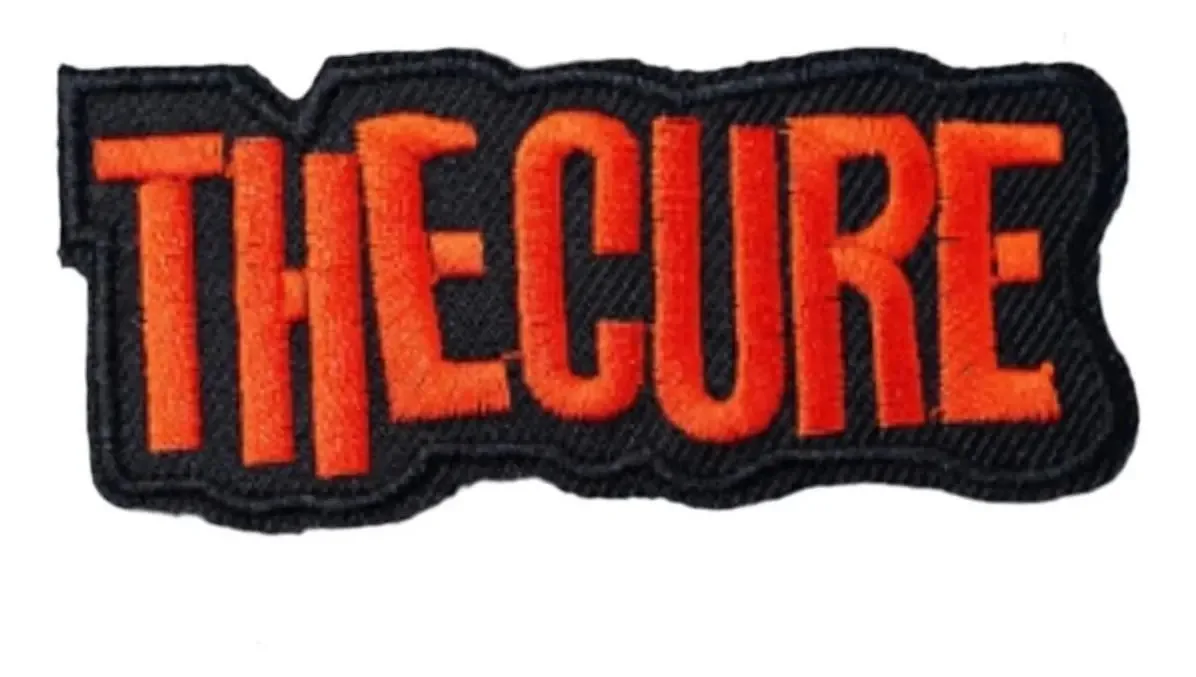 Patches bordados para venda, Mxtcr-001, 1 patch, Thecure, 8x4