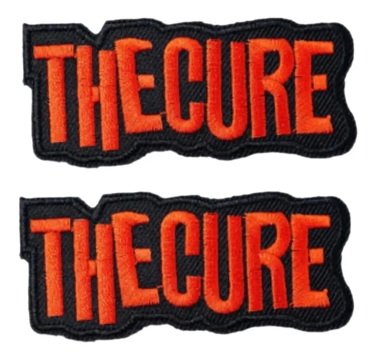 Patches bordados Thecure, Mxtcr-002, 2 adesivos, Thecure