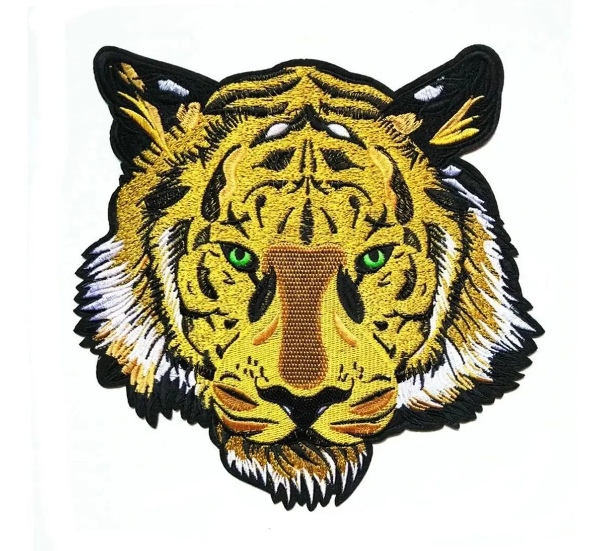 Patch de ferro estampado, Mxgri-001, 1 patch, Tiger