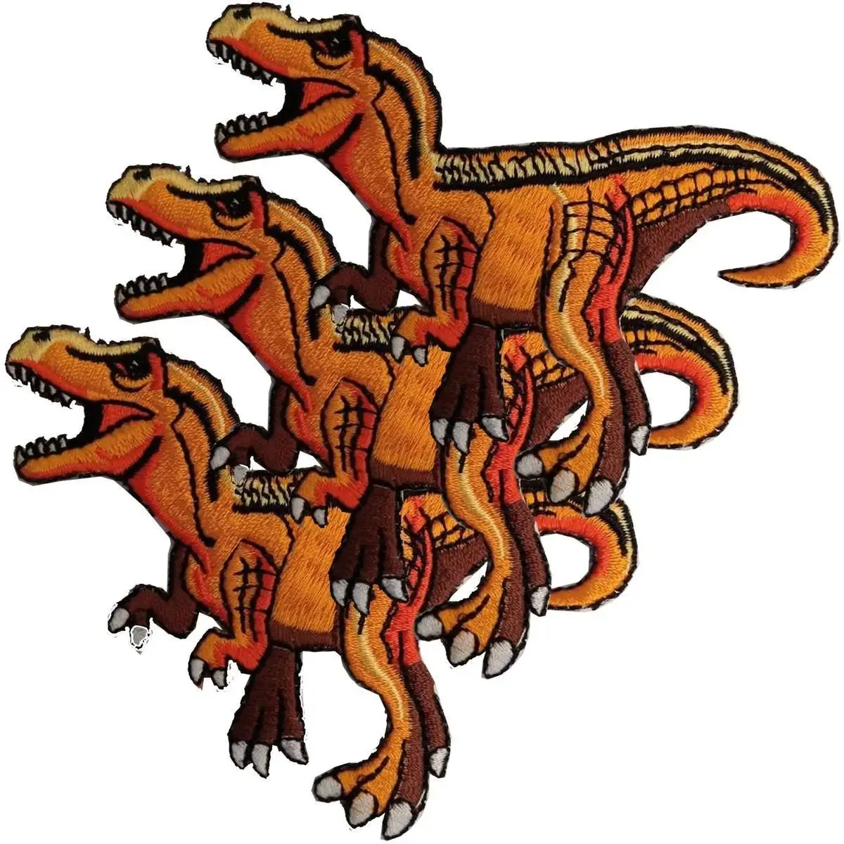 Decore com adesivo para calças, Mxdnr-003, 3 Patch, Tyra