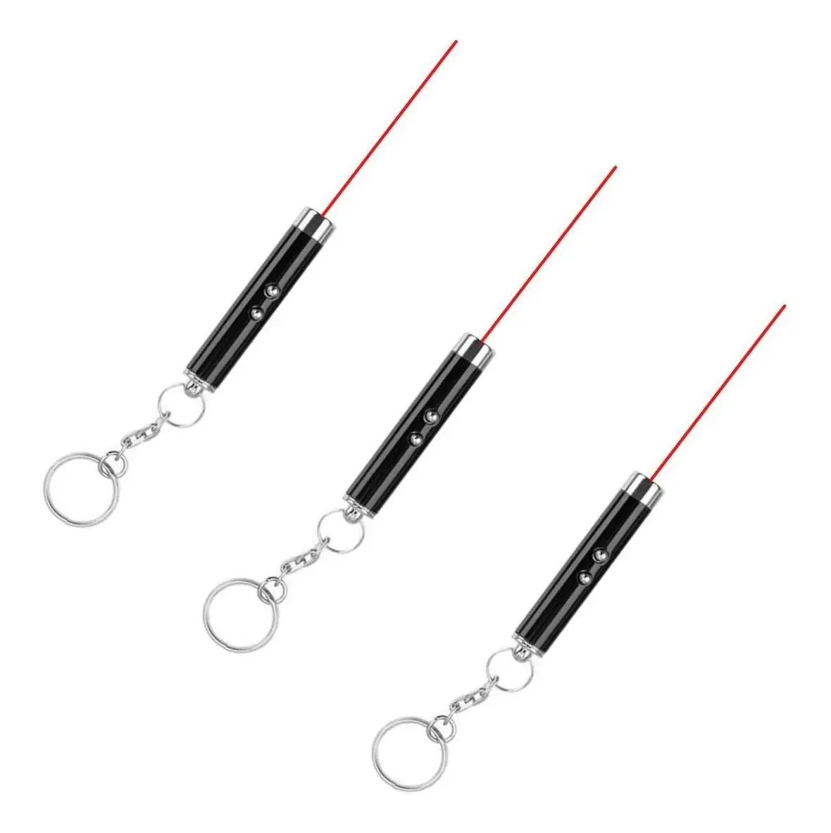 Brinquedos infantis, Mxlac-003, 3 peças, laser de luz vermelha, laser vermelho