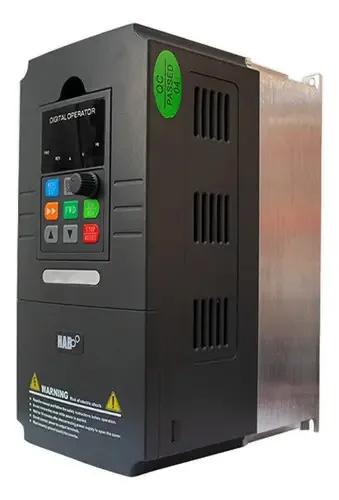 Motor de acionamento de frequência variável de 5 HP bifásico a trifásico