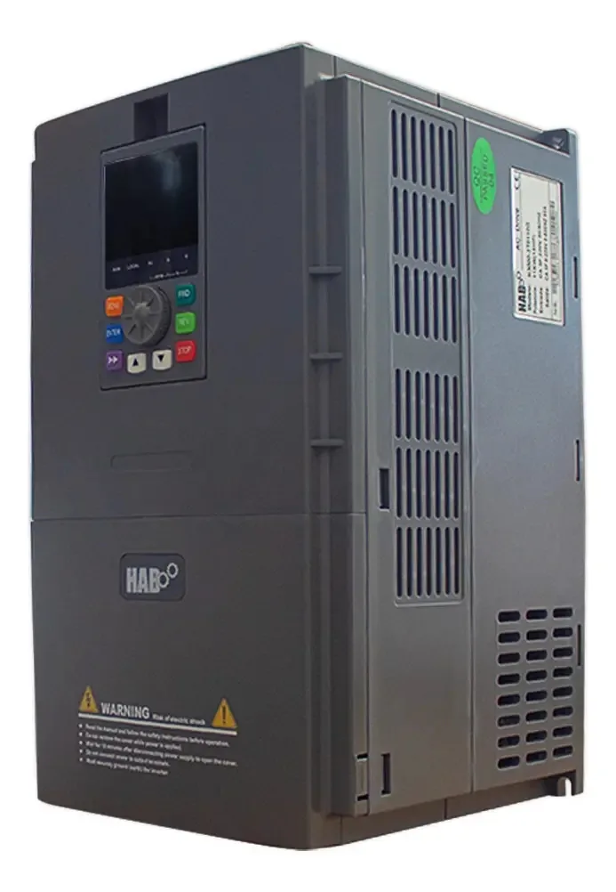 Motor de frequência variável de 15 Hp bifásico a trifásico