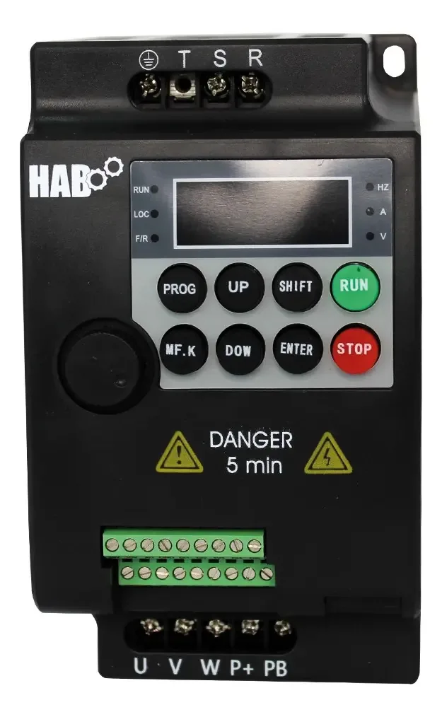 Inversor de frequência variável de motor bifásico a trifásico de 3 HP